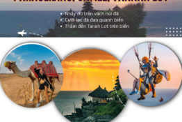 Tour trải nghiệm Cưỡi lạc đà - Chơi nhảy dù